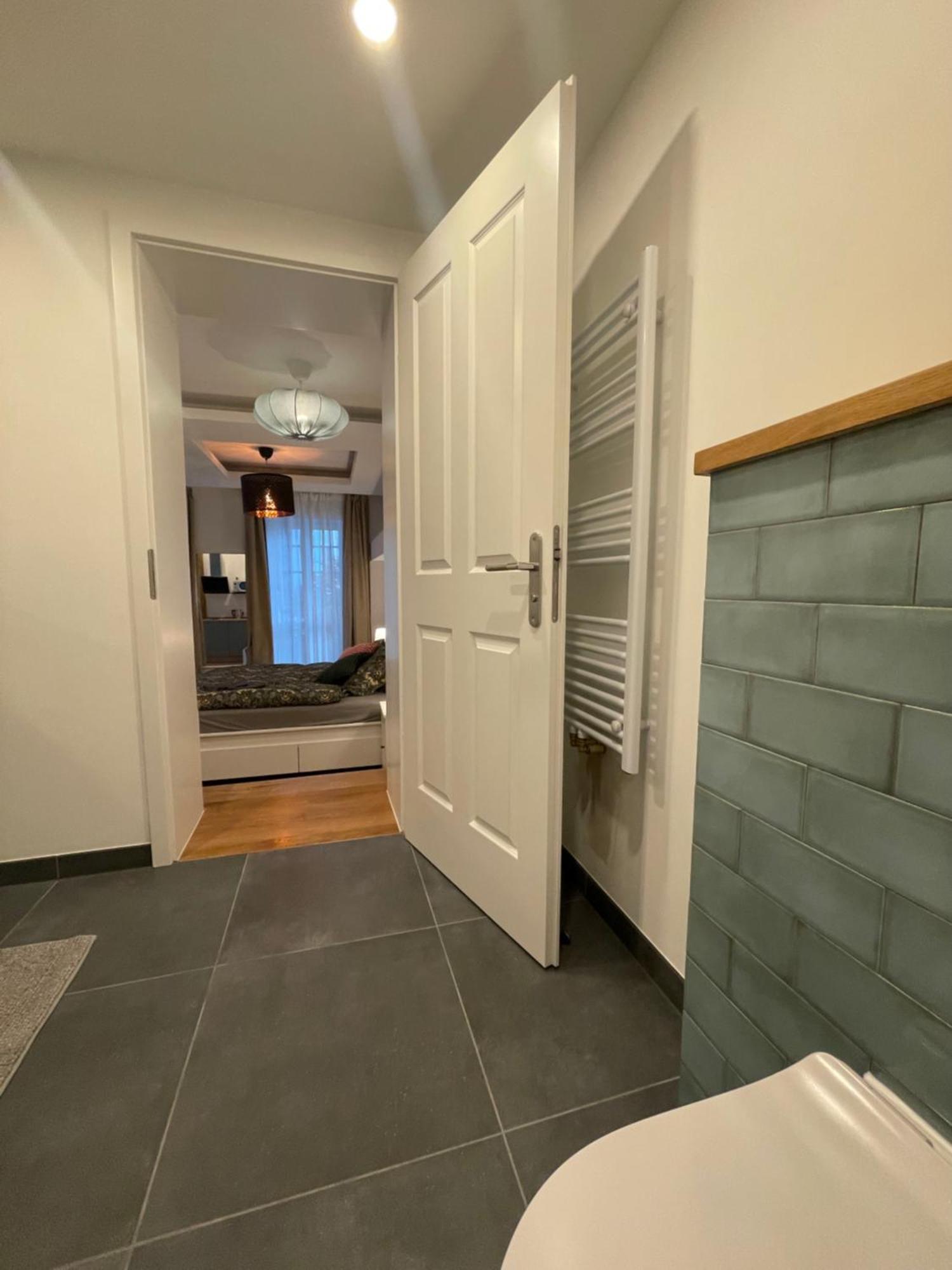 Boutique Hotel Pension Luisengruen Kueche 1Gbs Wlan Netflix Disney Magentatv Chemnitz Eksteriør billede