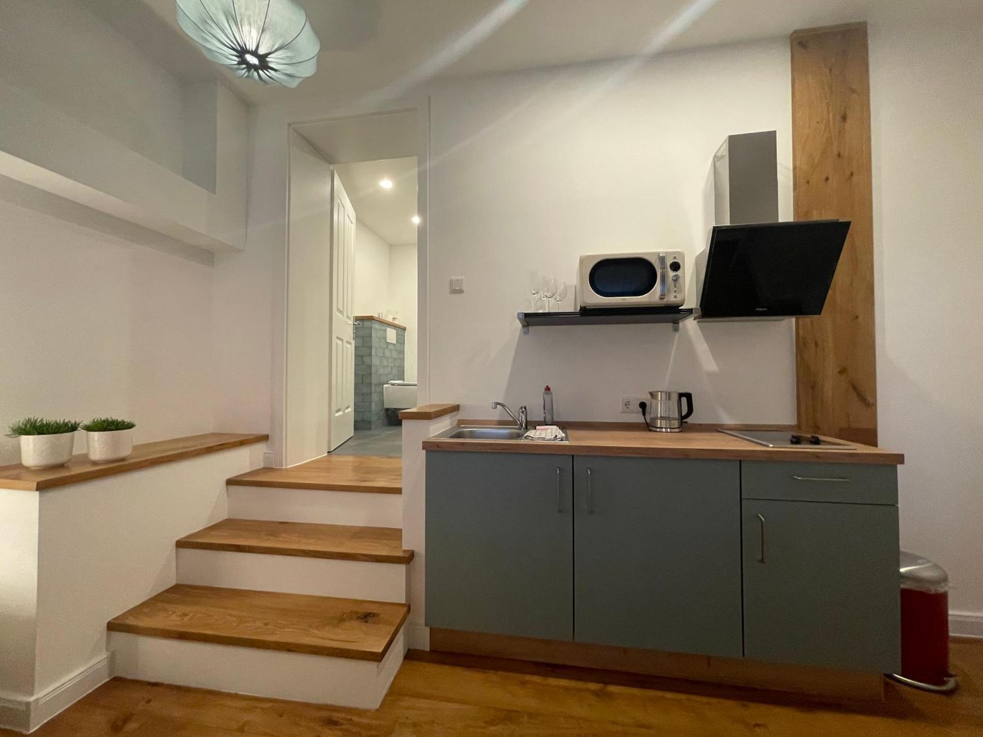 Boutique Hotel Pension Luisengruen Kueche 1Gbs Wlan Netflix Disney Magentatv Chemnitz Eksteriør billede