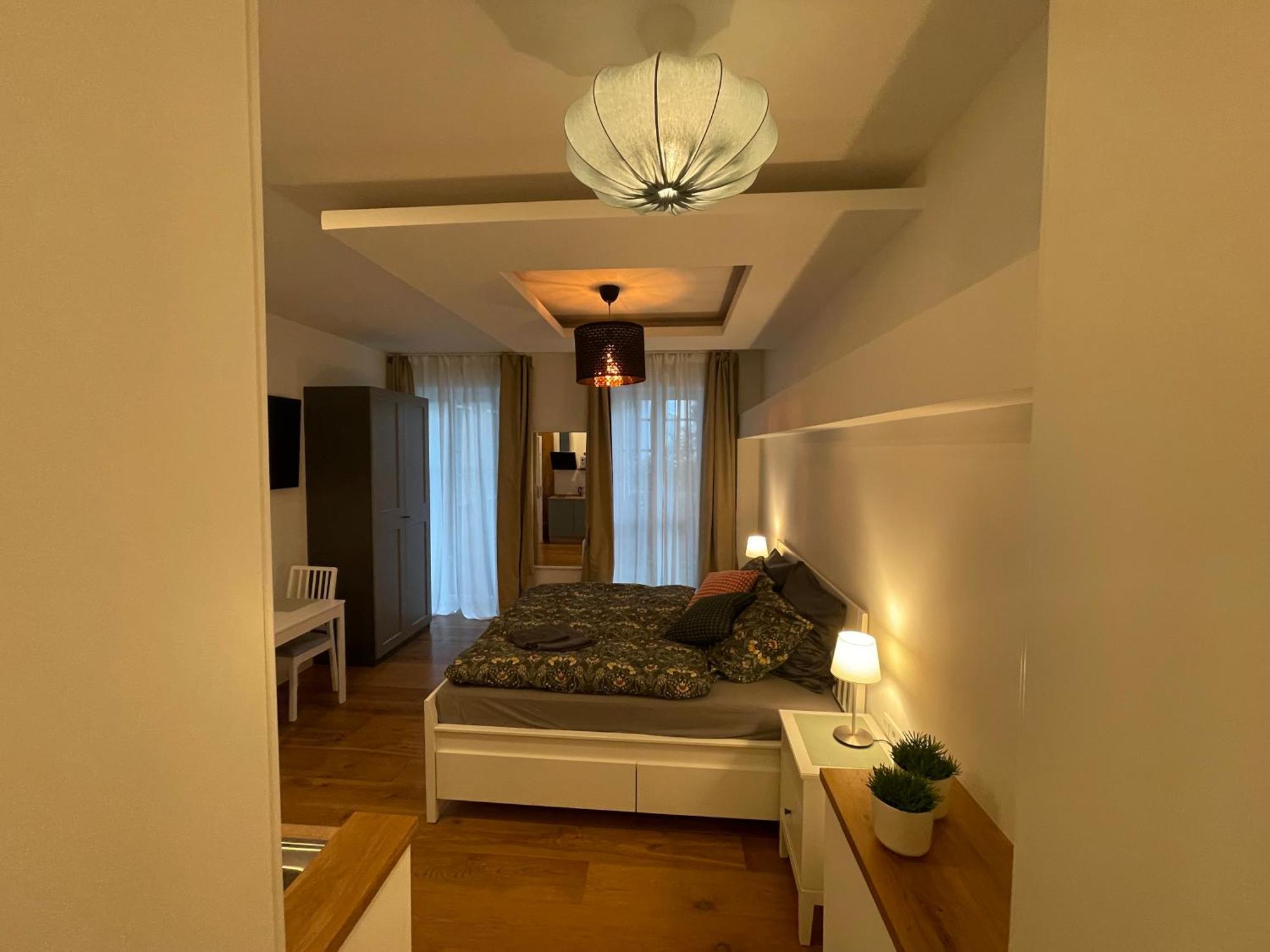 Boutique Hotel Pension Luisengruen Kueche 1Gbs Wlan Netflix Disney Magentatv Chemnitz Eksteriør billede