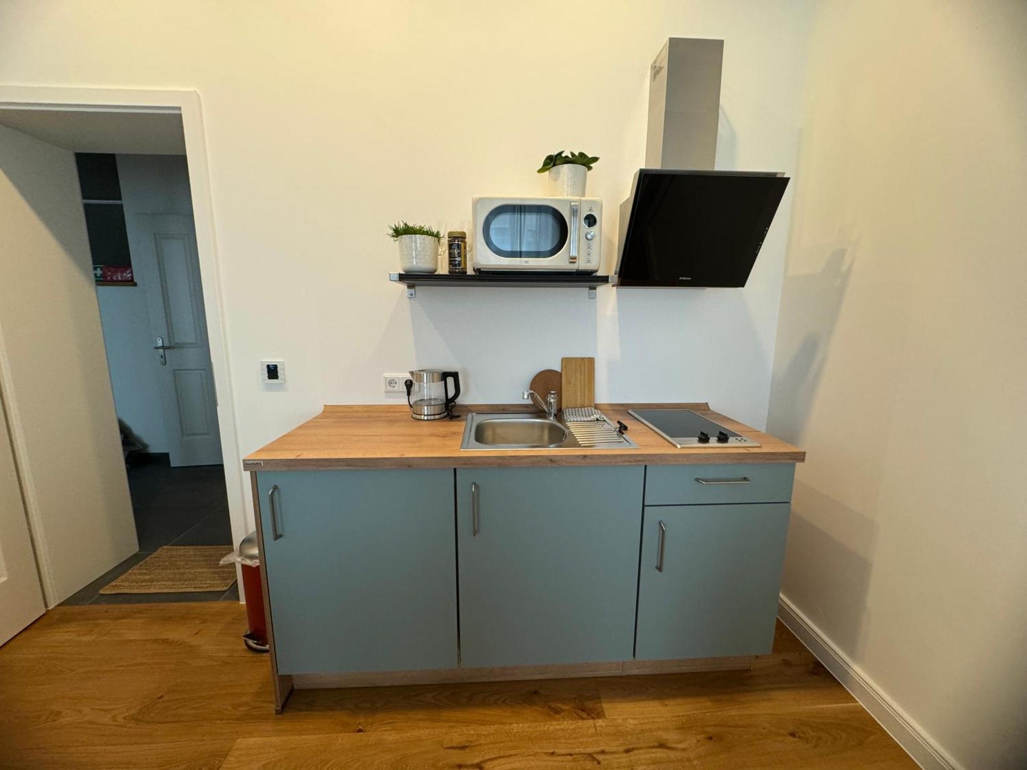 Boutique Hotel Pension Luisengruen Kueche 1Gbs Wlan Netflix Disney Magentatv Chemnitz Eksteriør billede